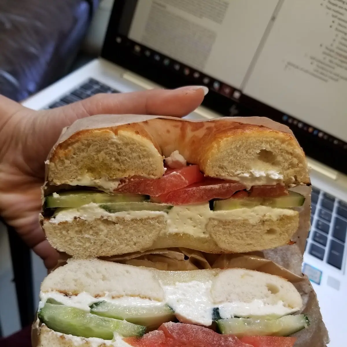 Asiago Bagel
