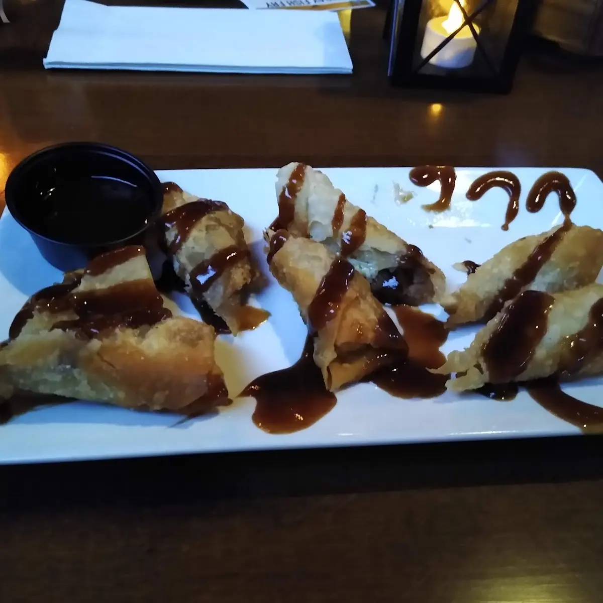 Pulled Pork Egg Roll