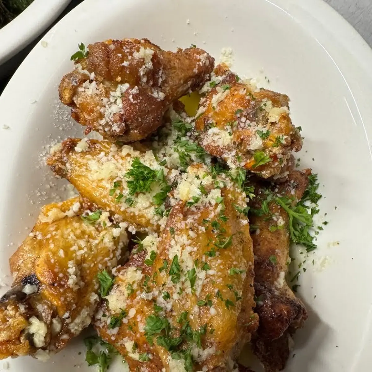 Garlic Parmesan Chicken Wings