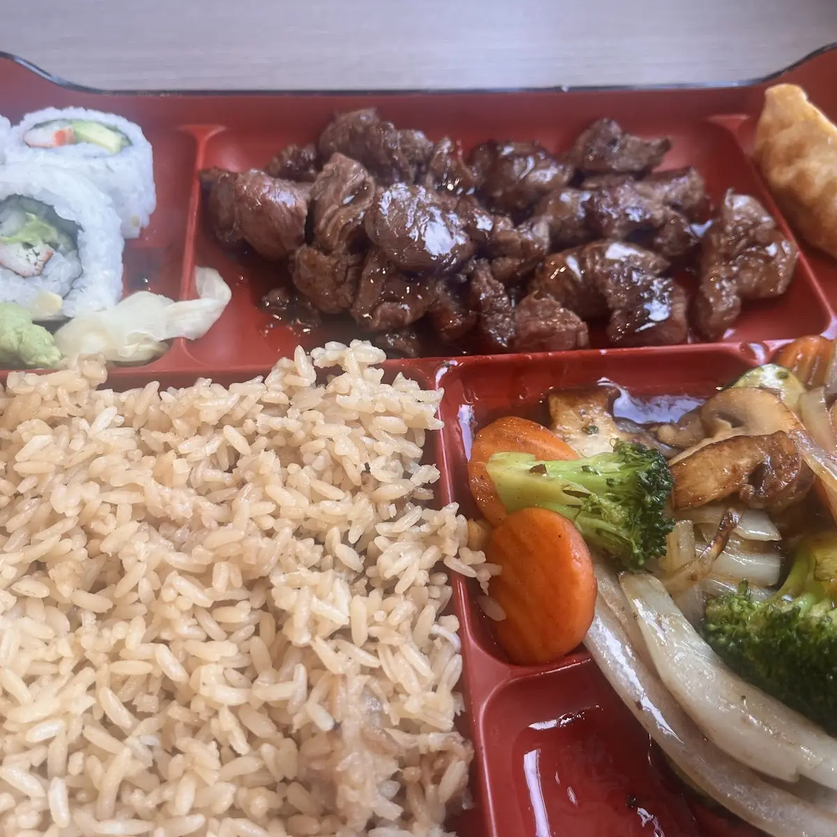 Bento Box with NY Strip Steak