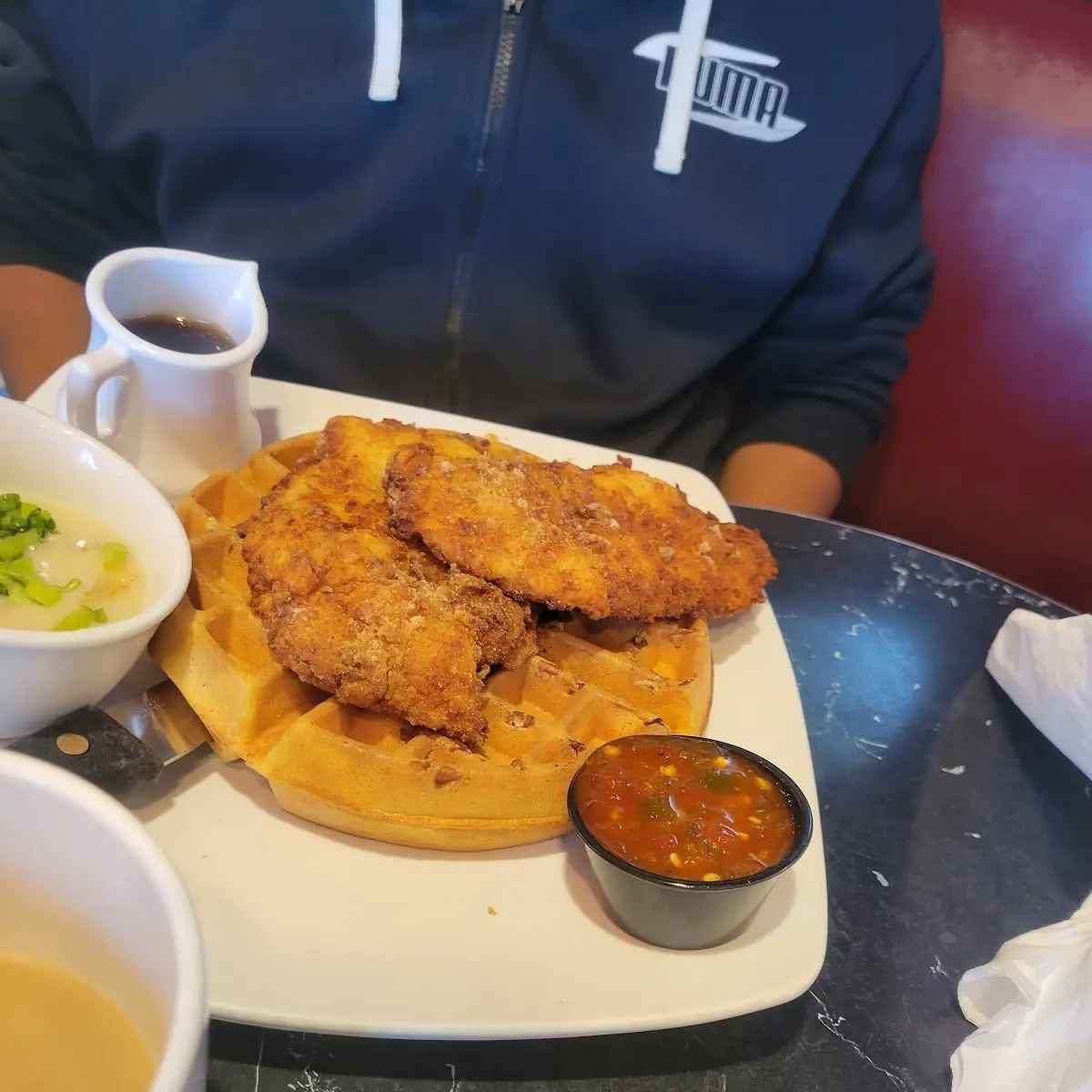 Chicken and Waffles
