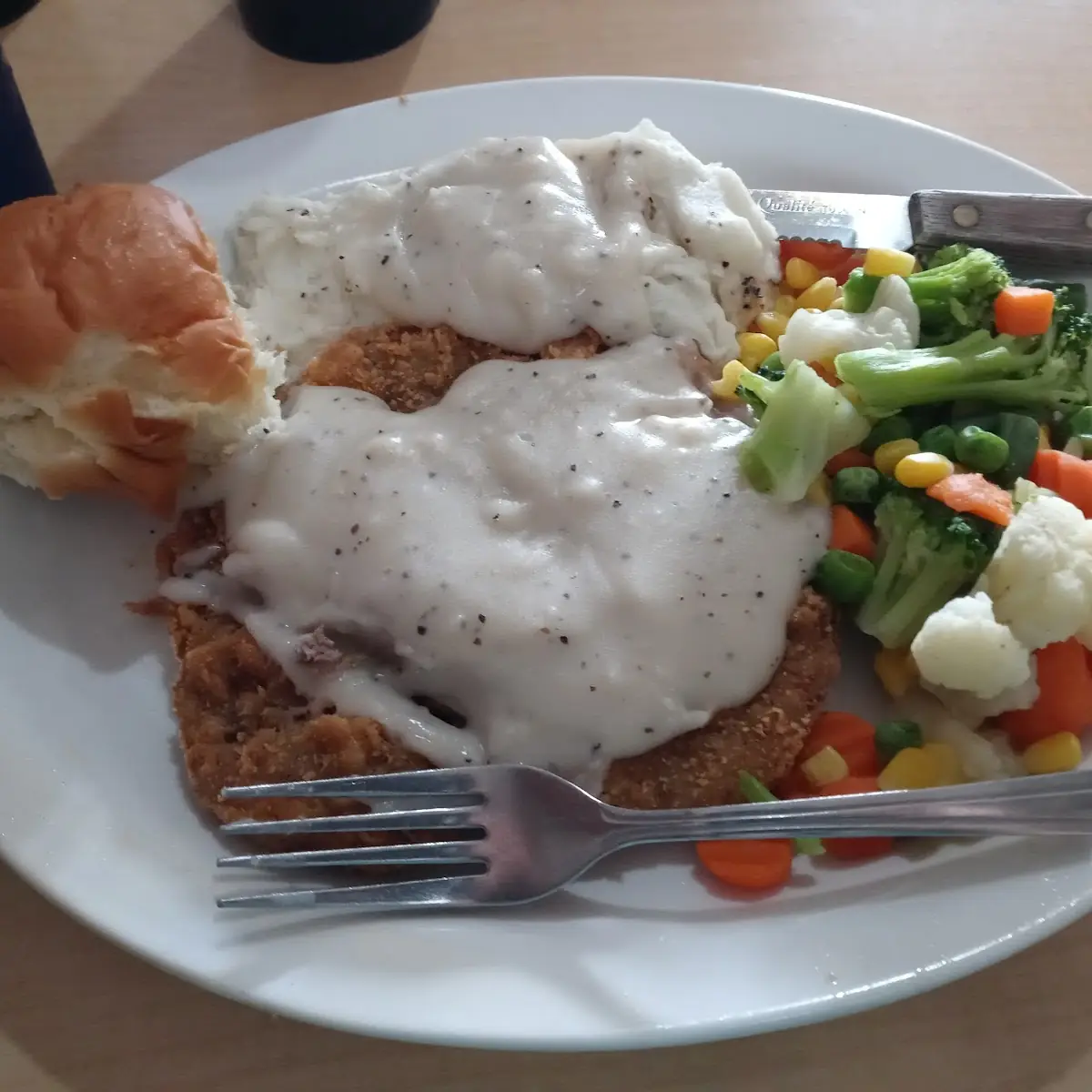 Country Fried Steak Dinner Rolls