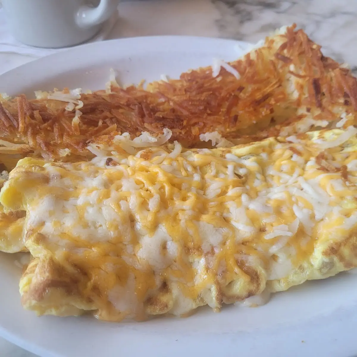 Sausage & Cheese Omelet
