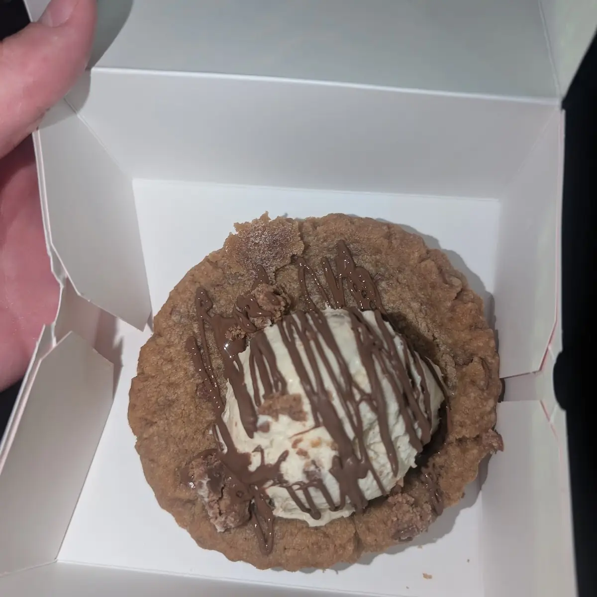 Peanut Butter Skillet Cookie