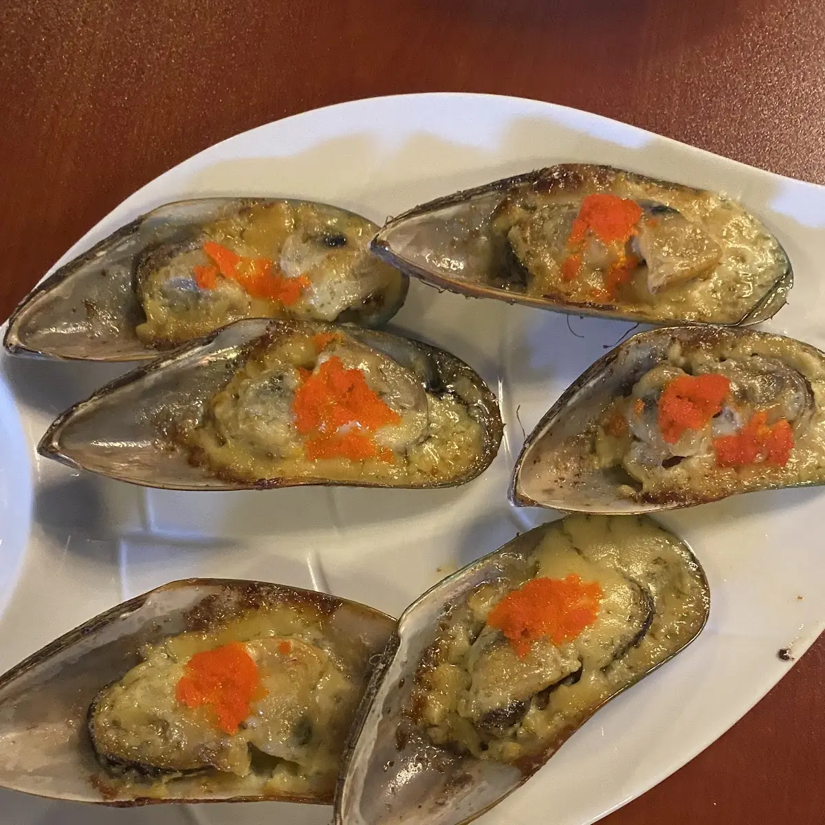 Baked Mussels