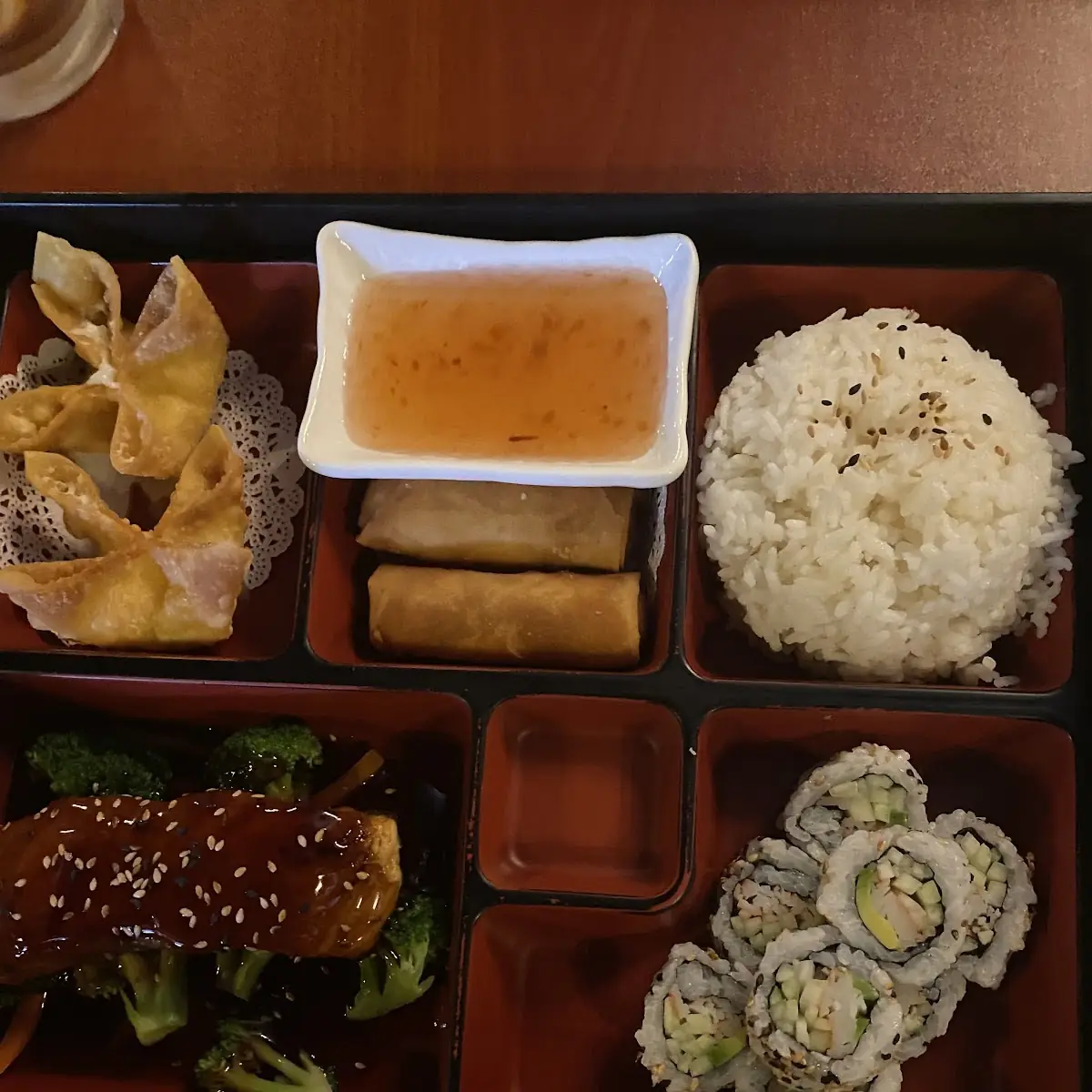 Teriyaki Salmon Bento Box
