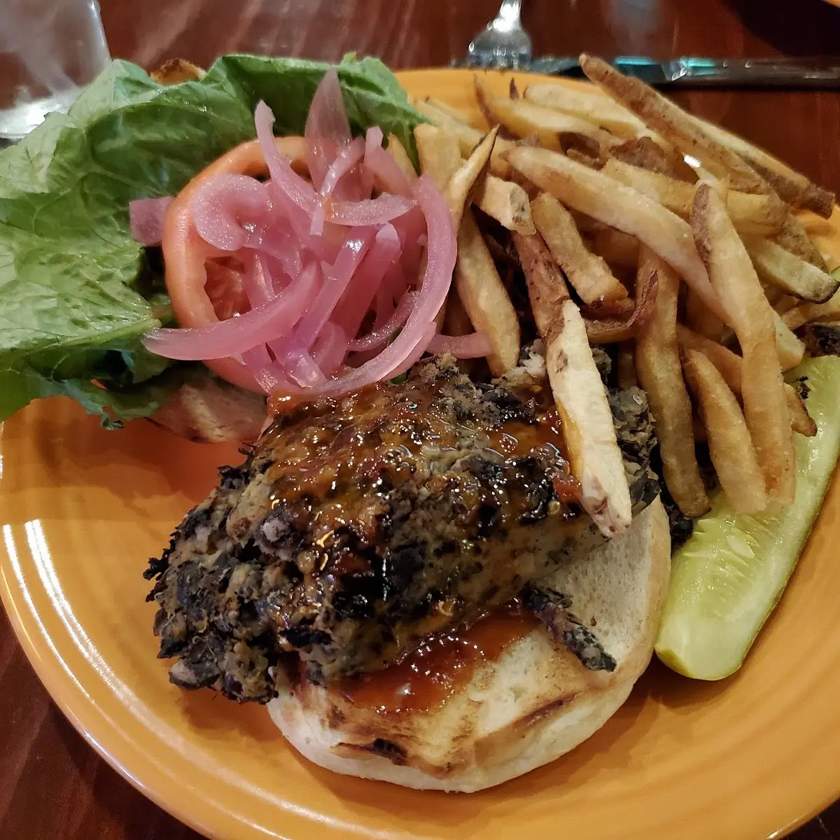 Sweet Potato Black Bean Burger