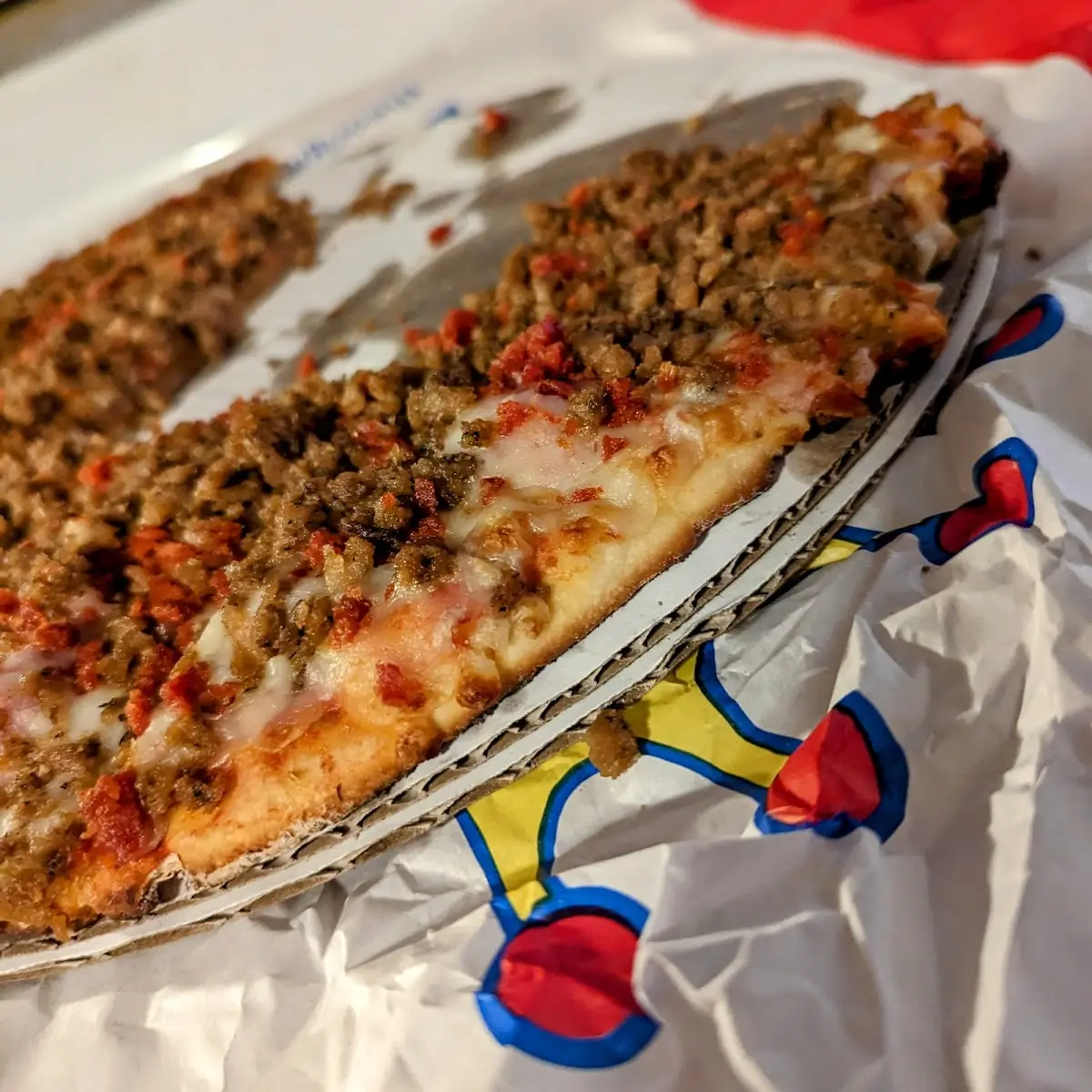 Sausage Pepperoni Pizza