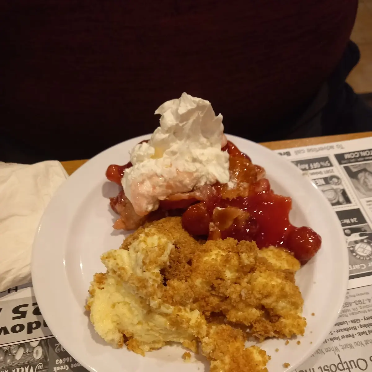 Fried Chicken and Dessert