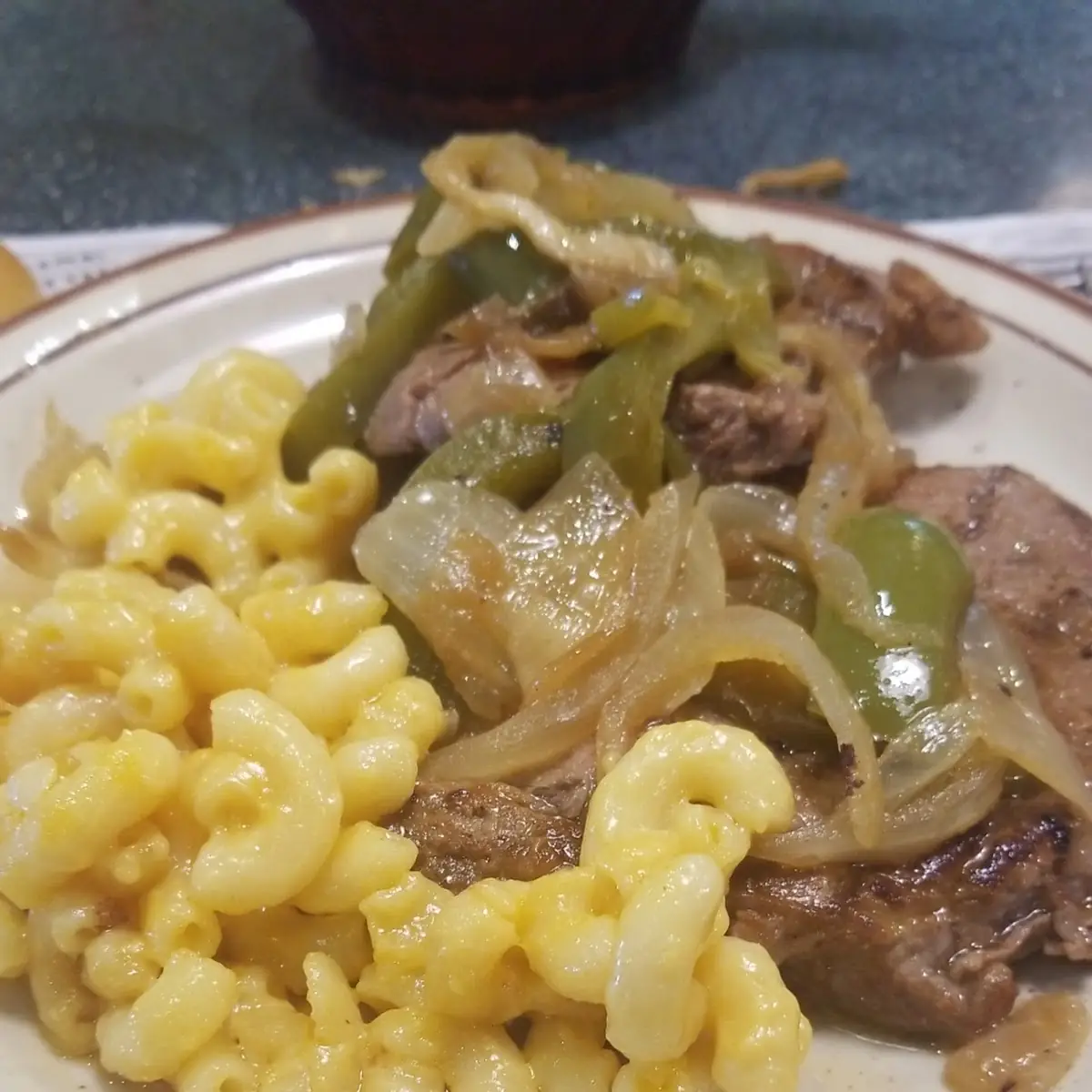 Steak and Mac & Cheese