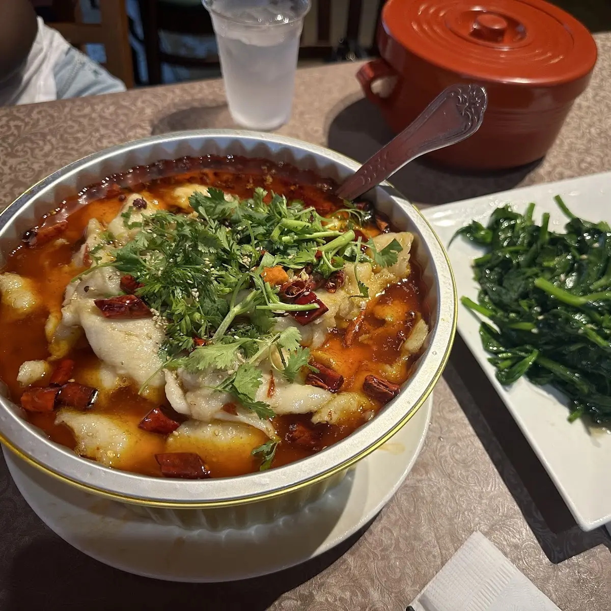 Boiled Fish Fillet in Chilli Sauce