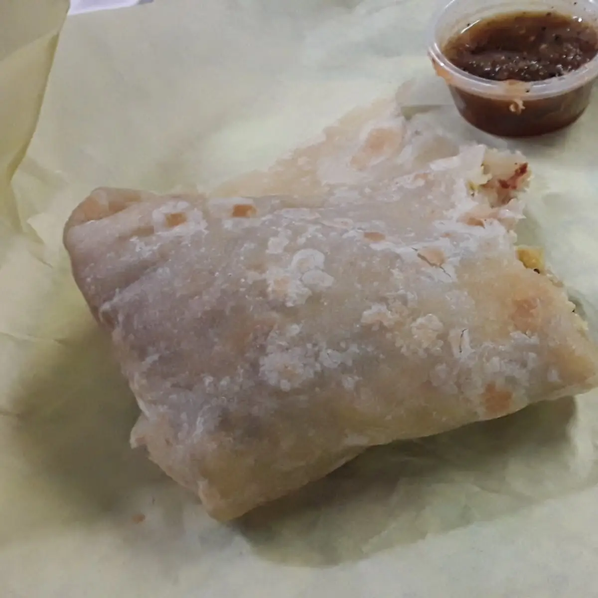 5- Eggs Breakfast Burrito