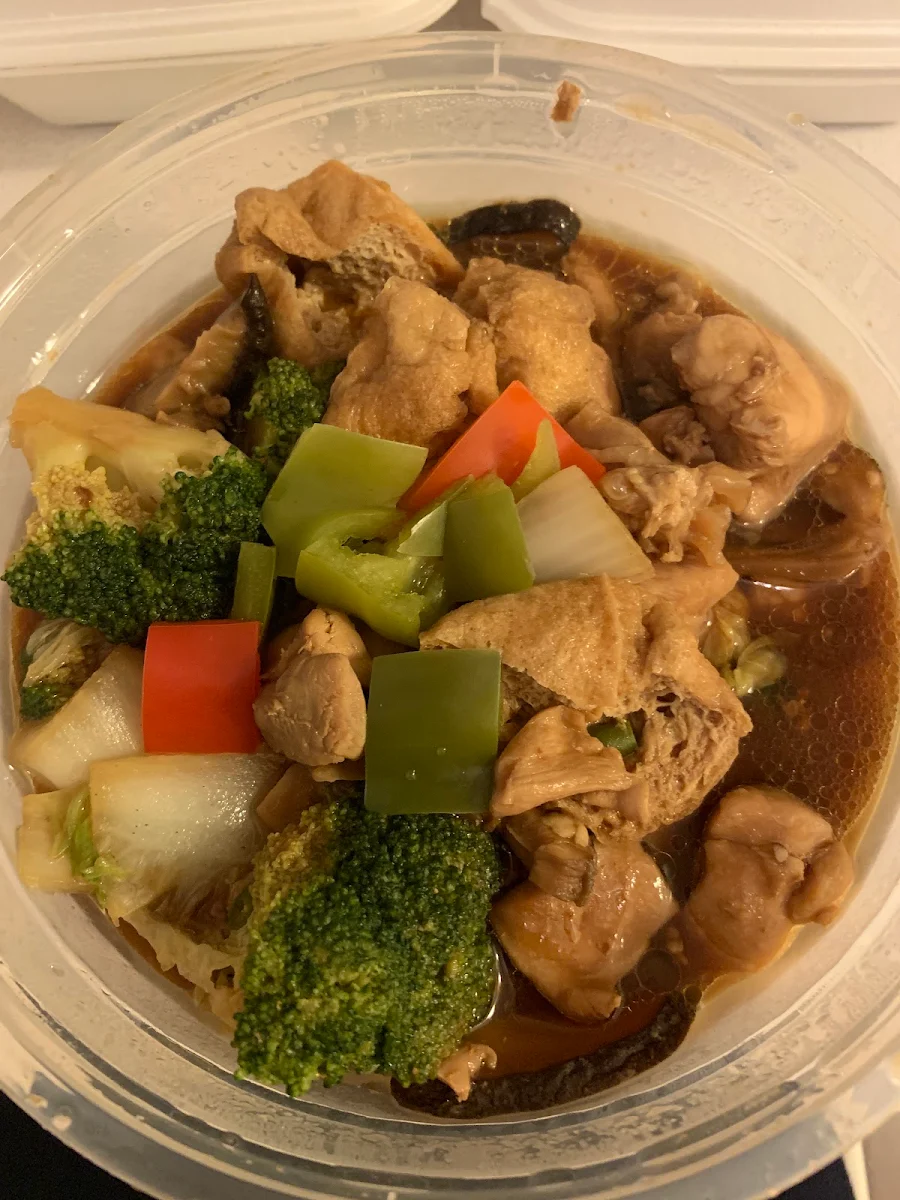 Chicken with Bean Curd, Yang's Braised Chicken Rice (Scarborough)