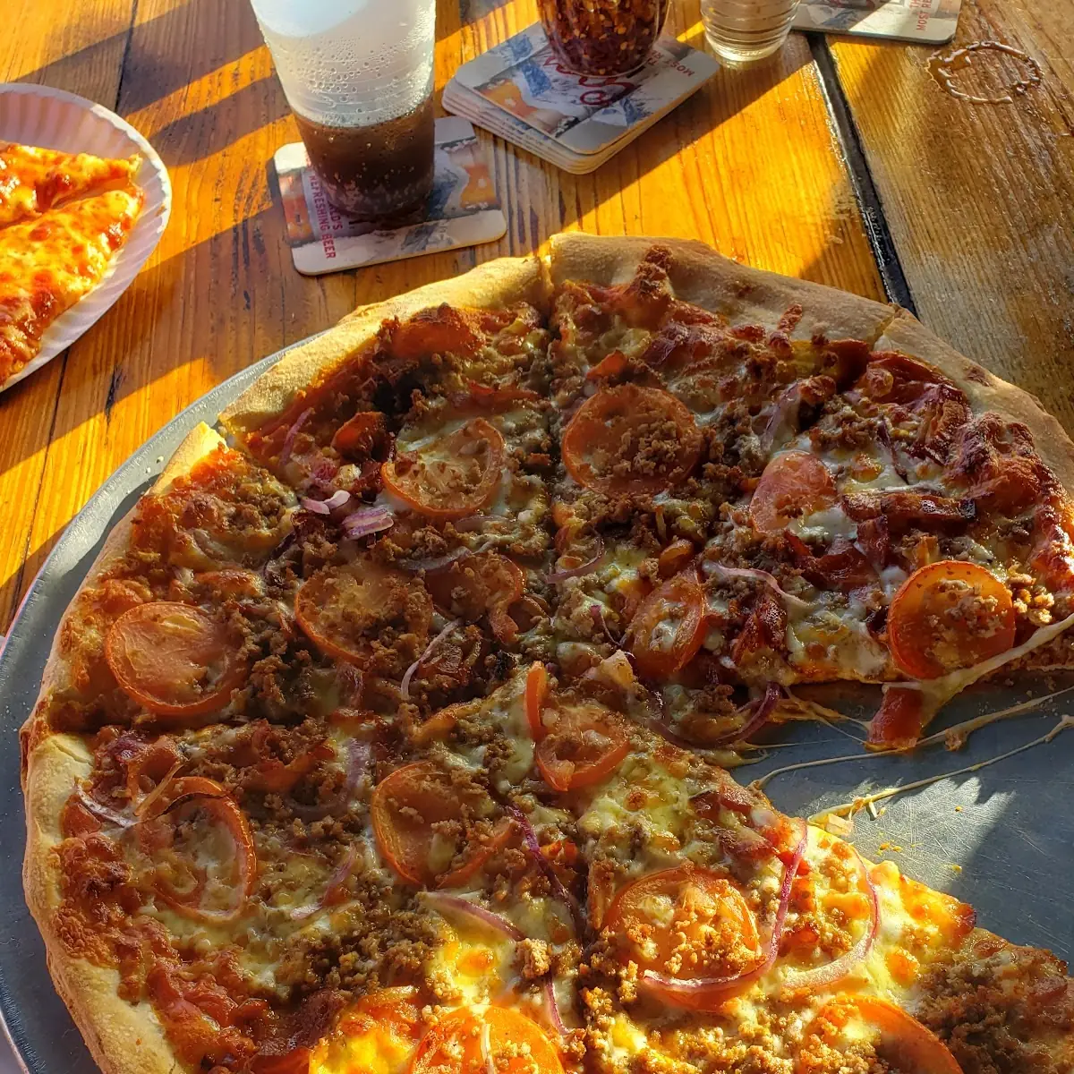 Cheeseburger Pizza