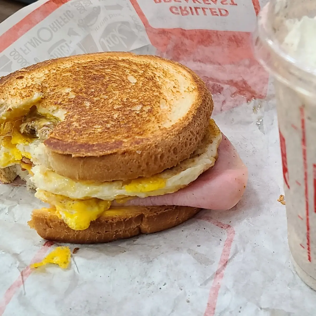 Loaded Breakfast Jack and Oreo Thick Shake