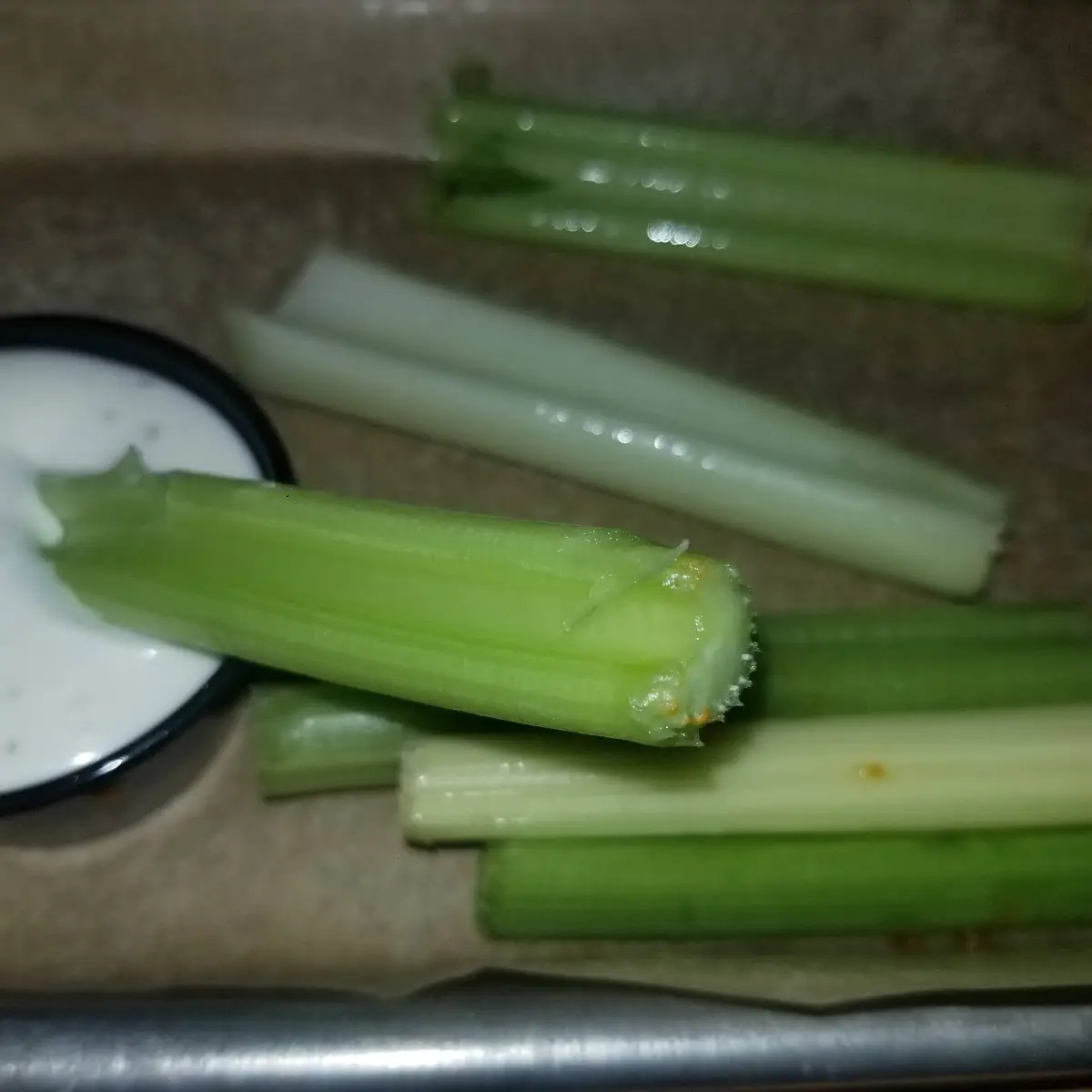Celery with Ranch Dressing