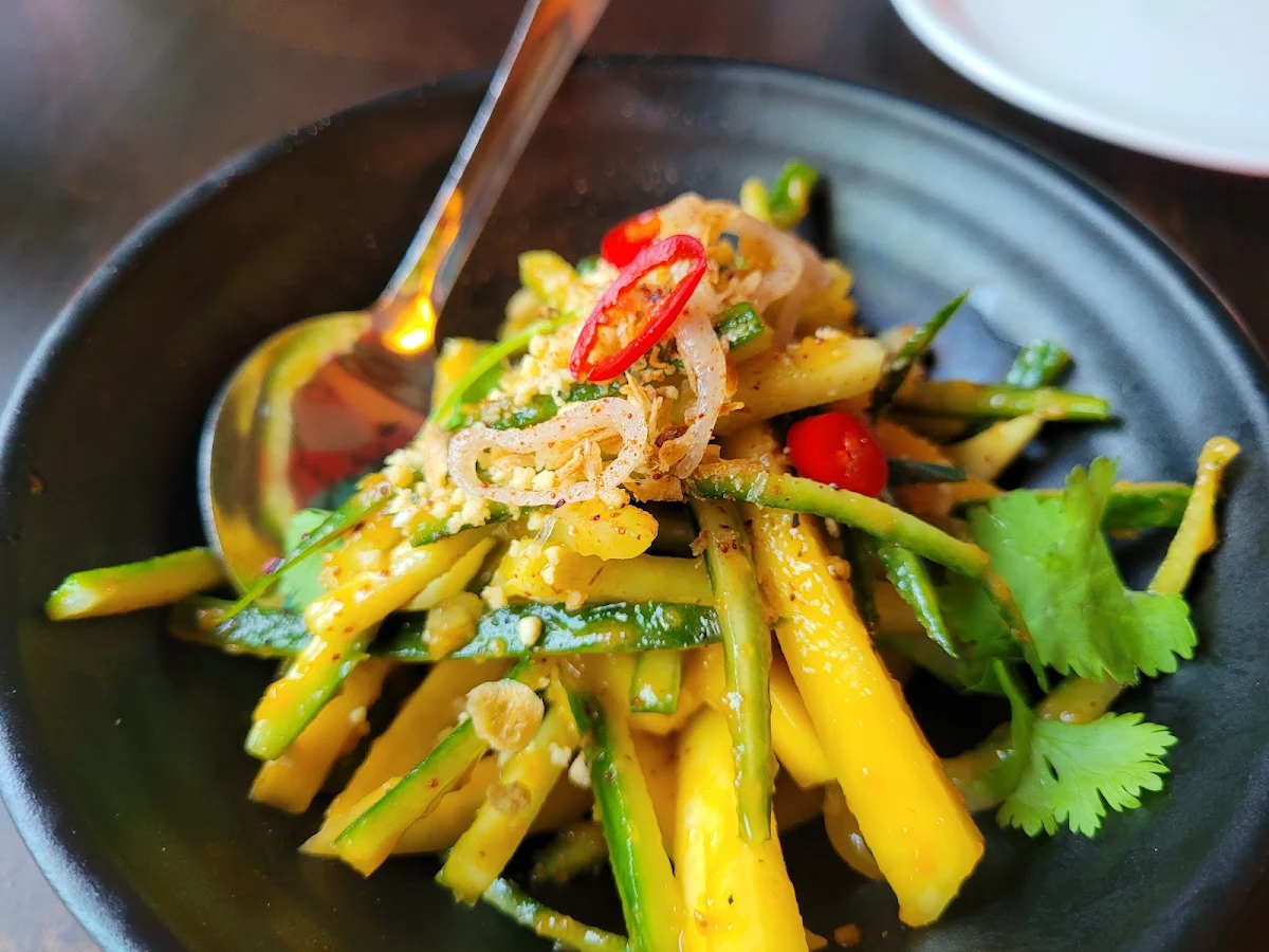 Mango and Cucumber Salad