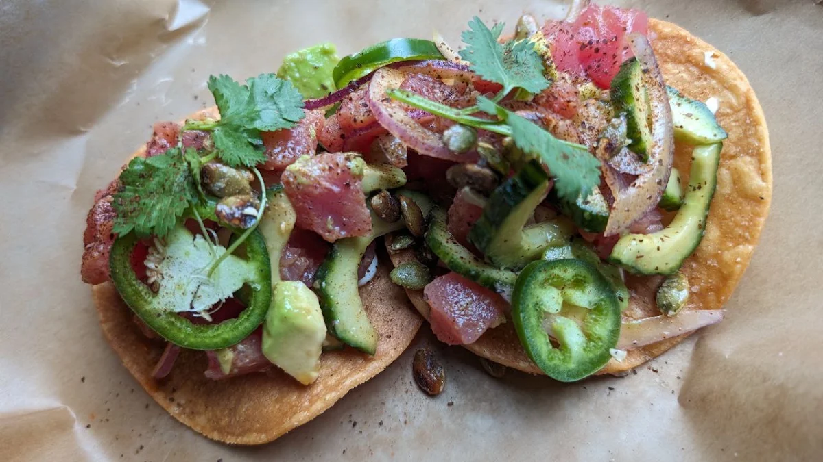 Tuna Tostada Tuna Tostada