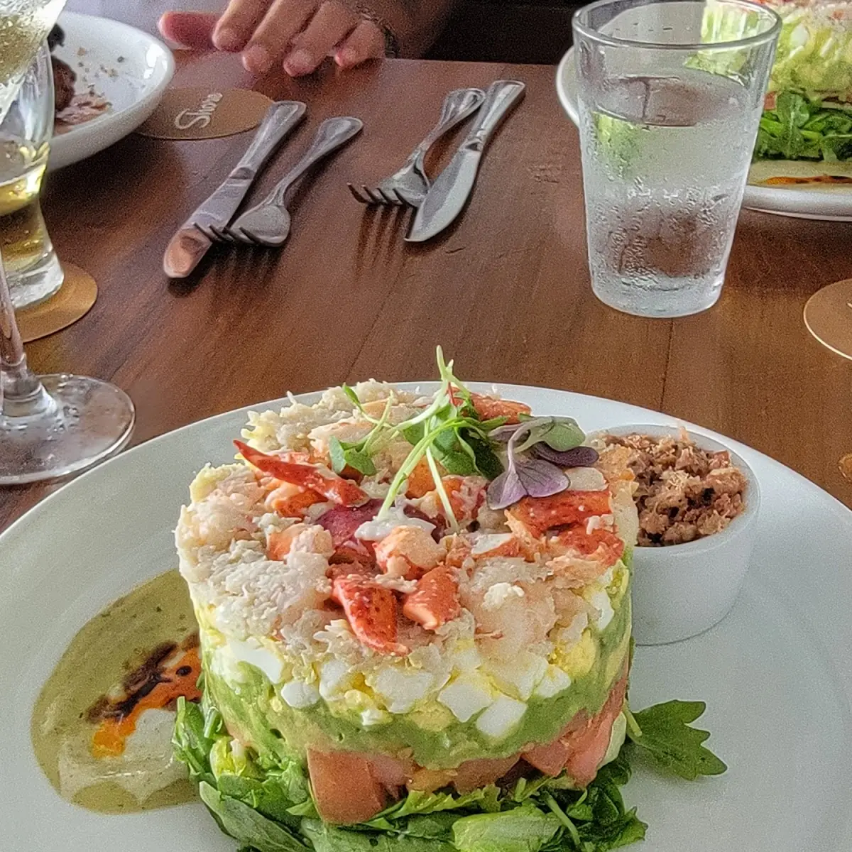 Lobster Shrimp & Crab Cobb Salad