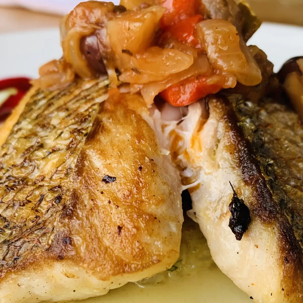Pan Seared Red Snapper