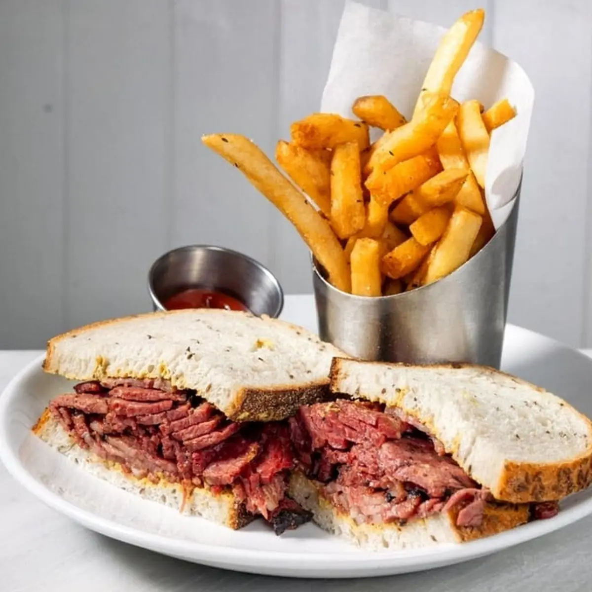 Hand Cut Pastrami on Rye