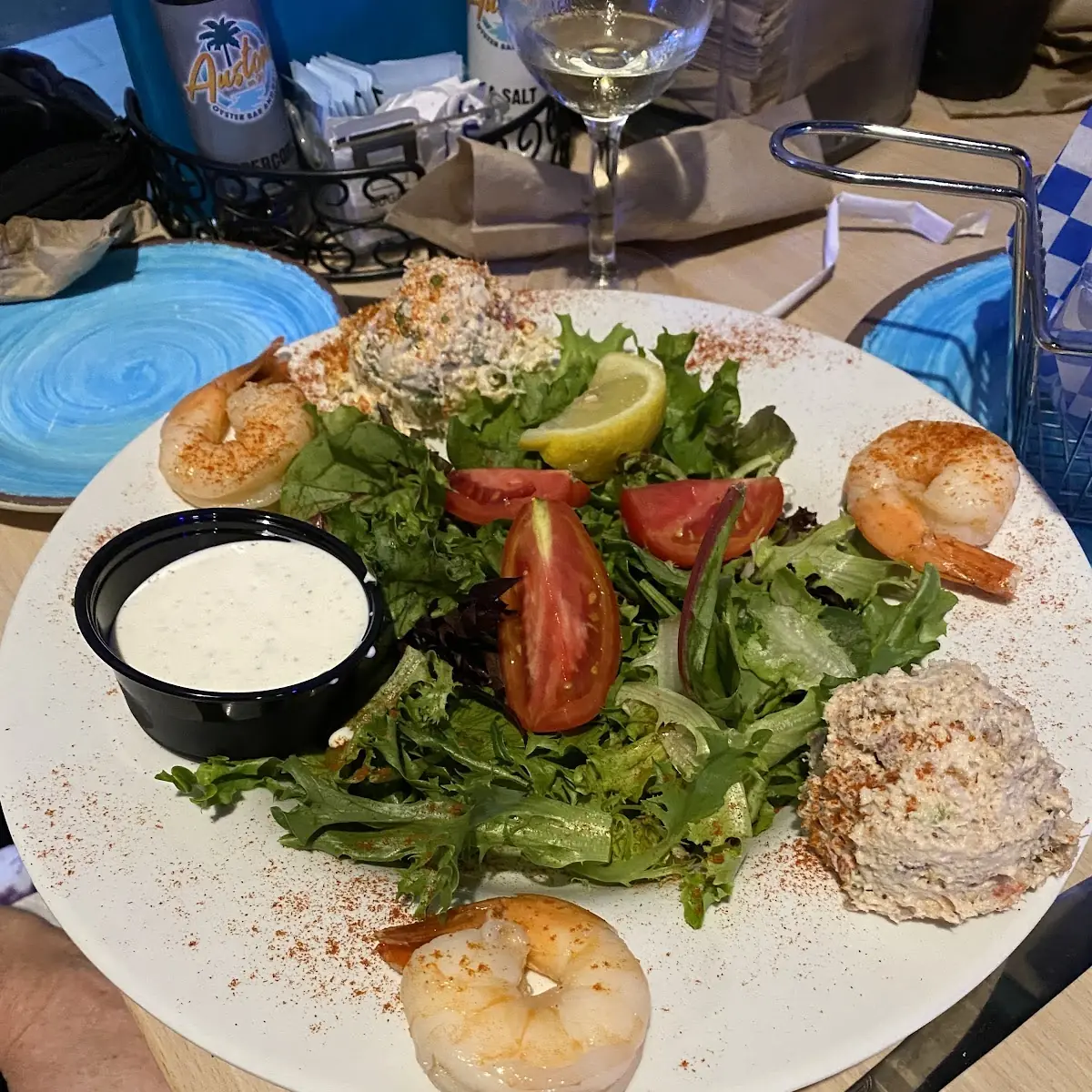 Seafood Trio Salad