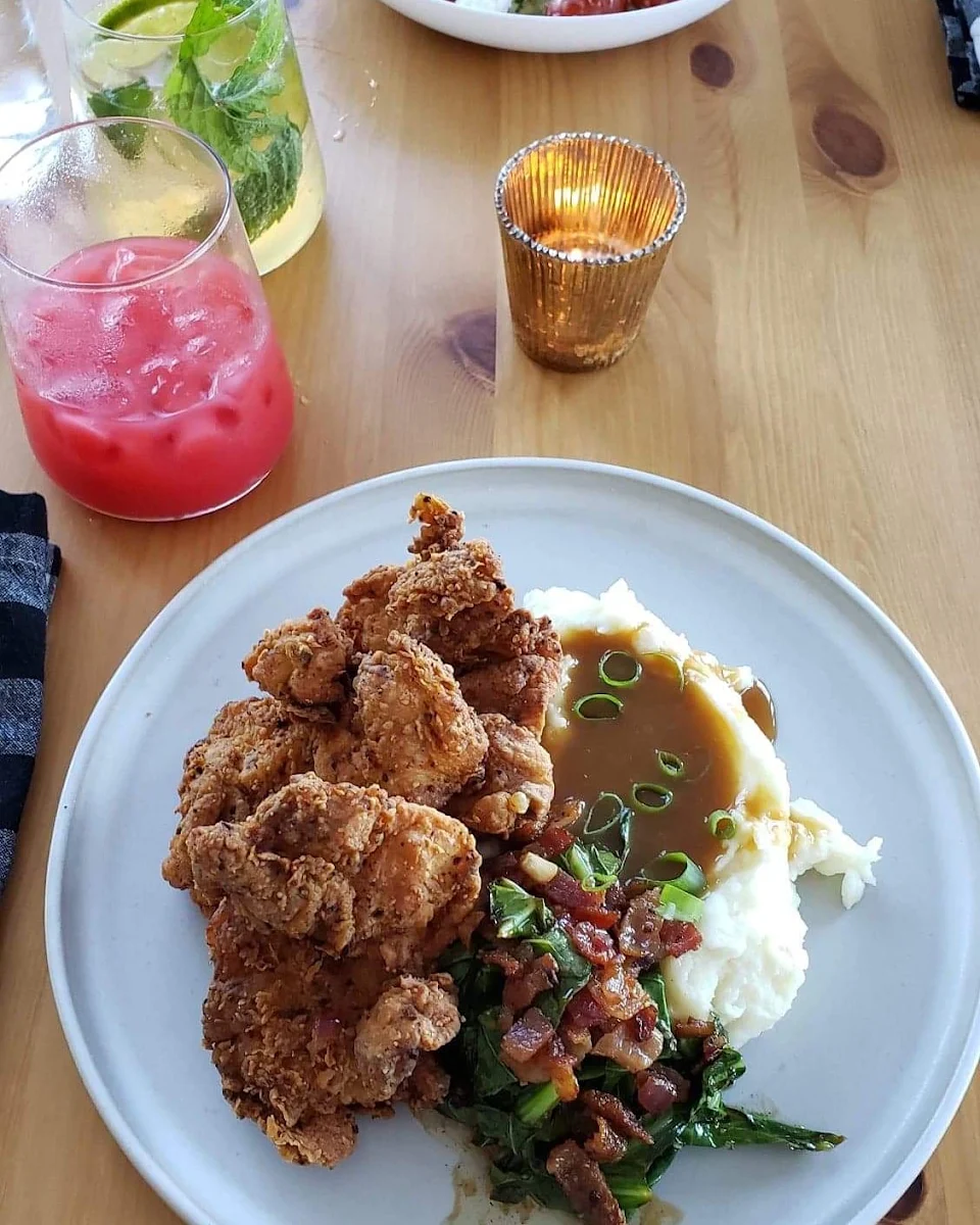 Greens and Mashed Potatoes