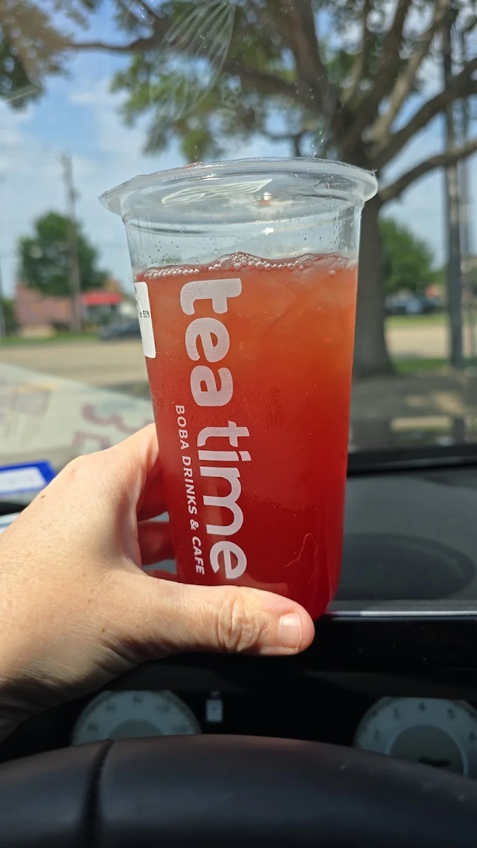 Strawberry Green Tea