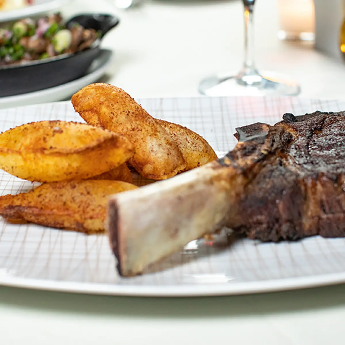 Bone Marrow Crusted Veal Chop
