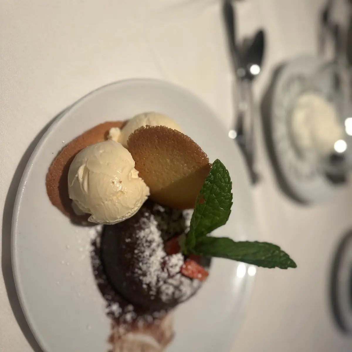 Chocolate Lava Cake with Ice-Cream