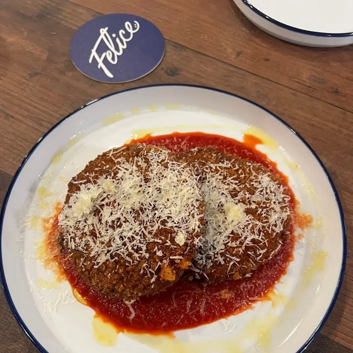 Fried Eggplant with Tomato Sauce
