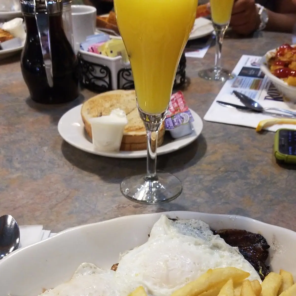 Rib Eye Steak and Eggs with Fries