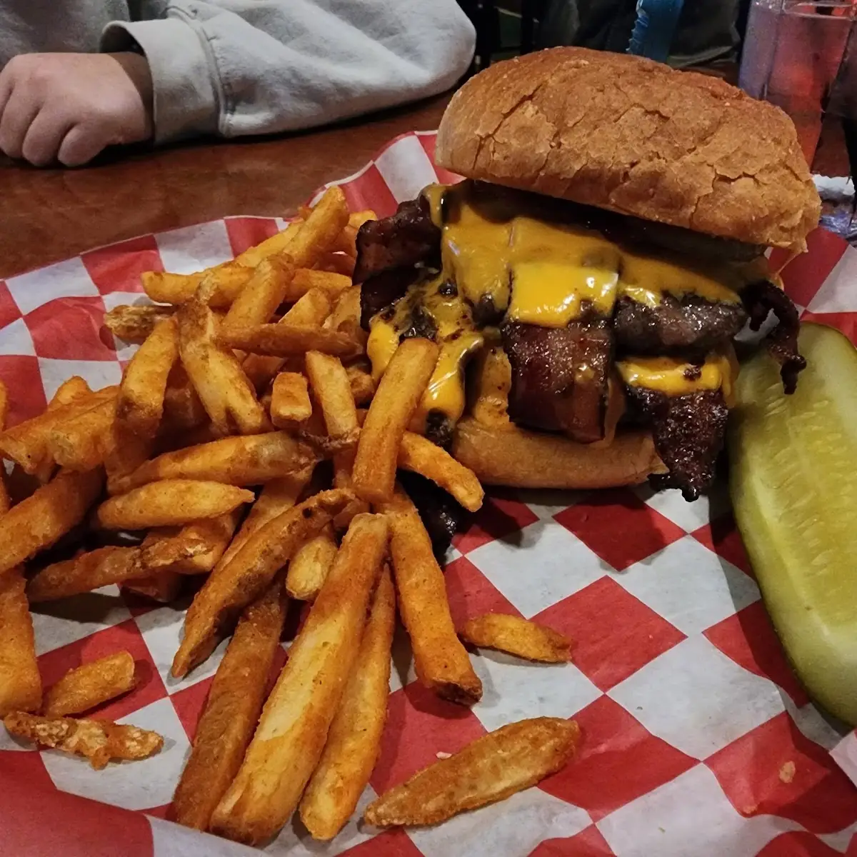 Bacon and Cheese Burger