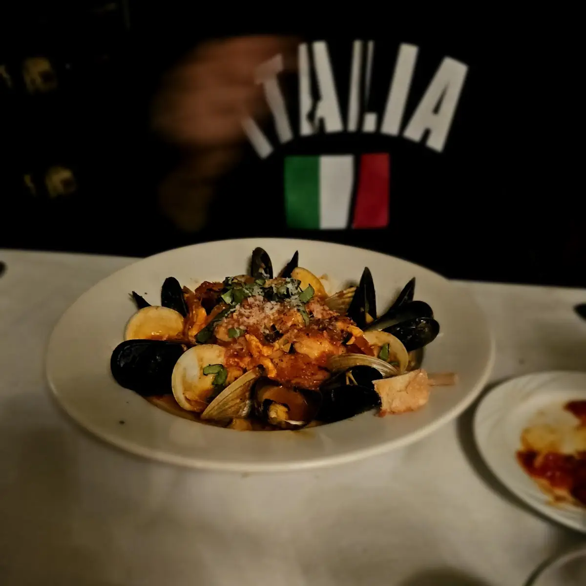 Baked Clams and Mussels