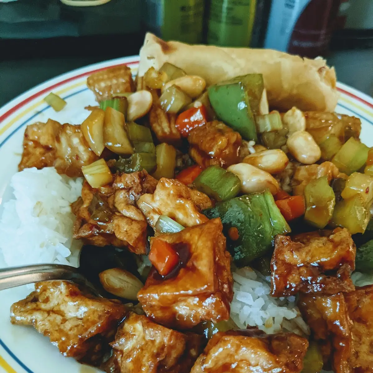 Roast Pork w Mixed Vegetable