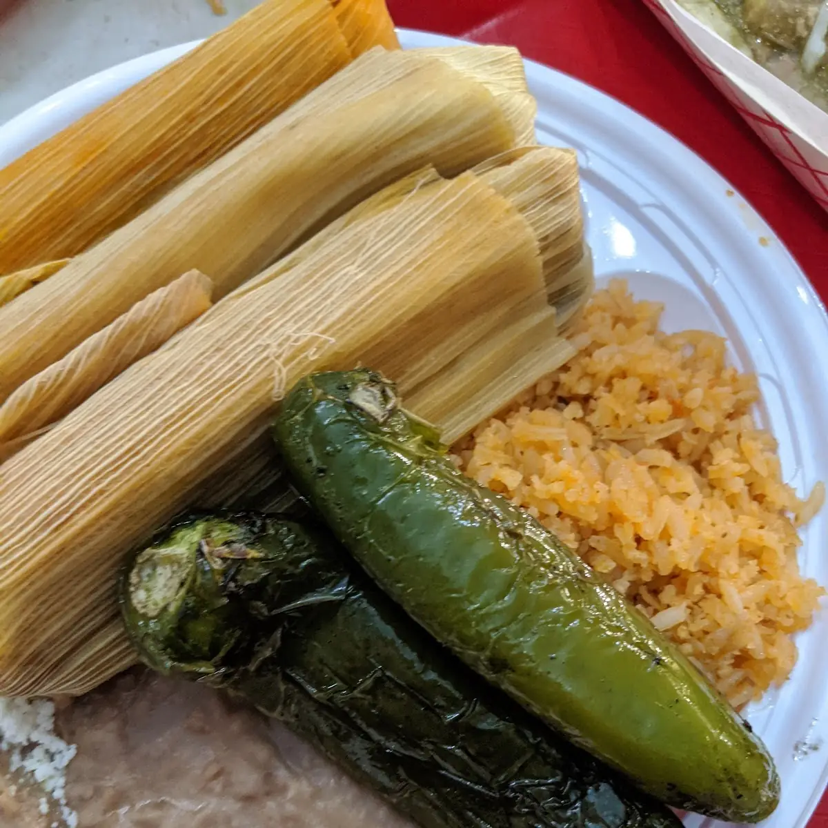 Tamale Plate