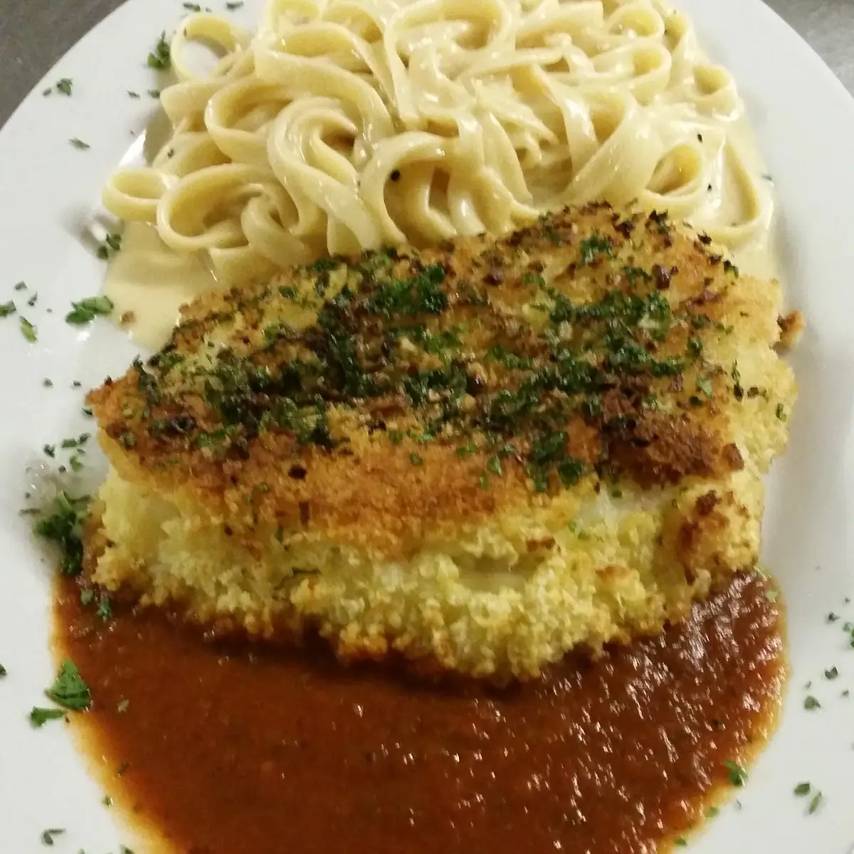 Garlic Crusted Chicken