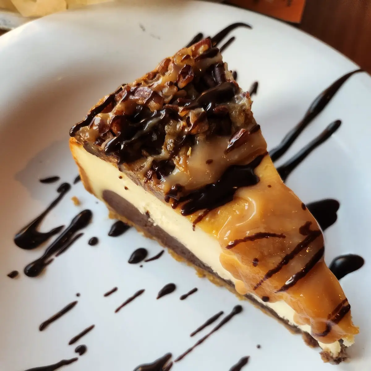 Caramel Fudge Cheese Cake