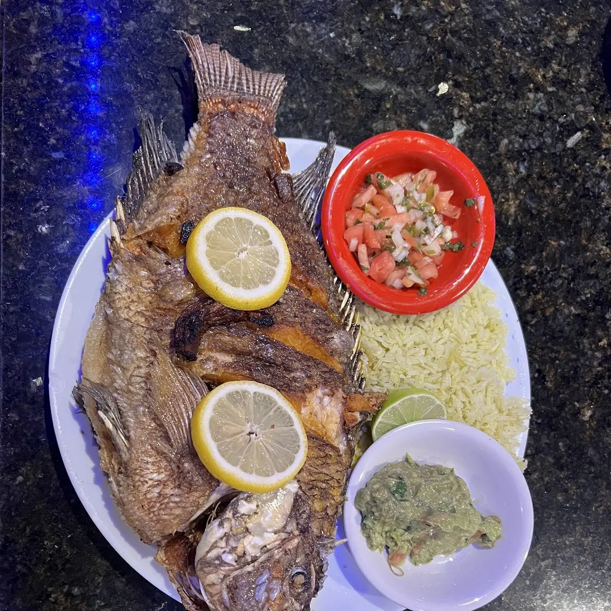 Pescado Frito Tilapia