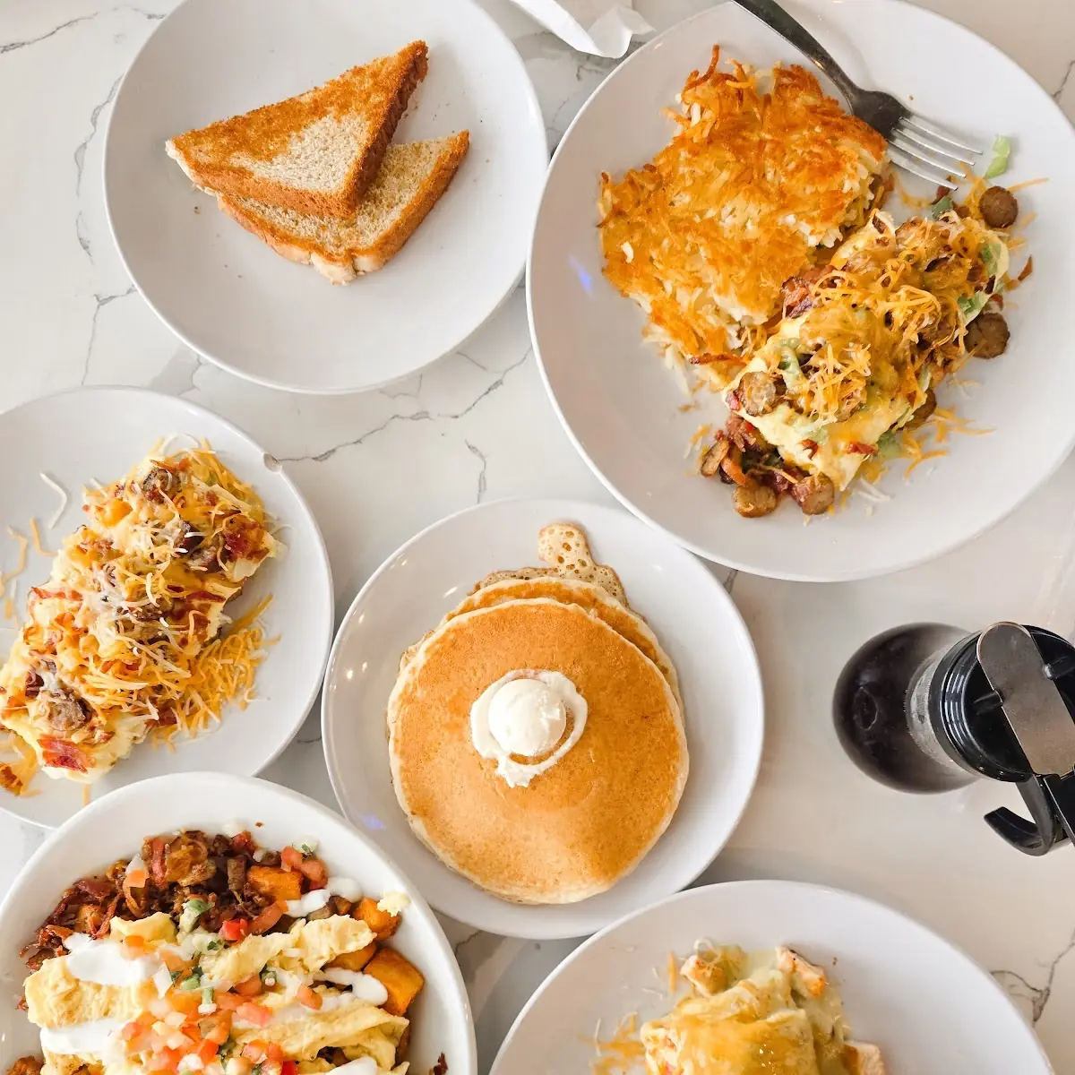 Breakfast Skillet and Omelettes
