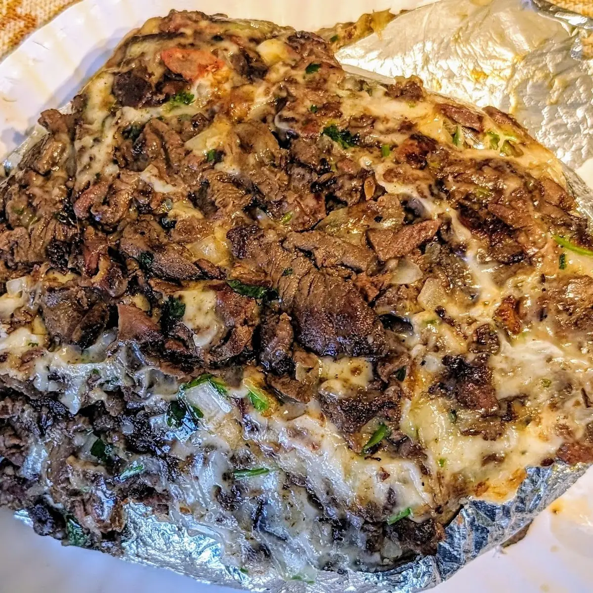 Carne Asada Baked Potato