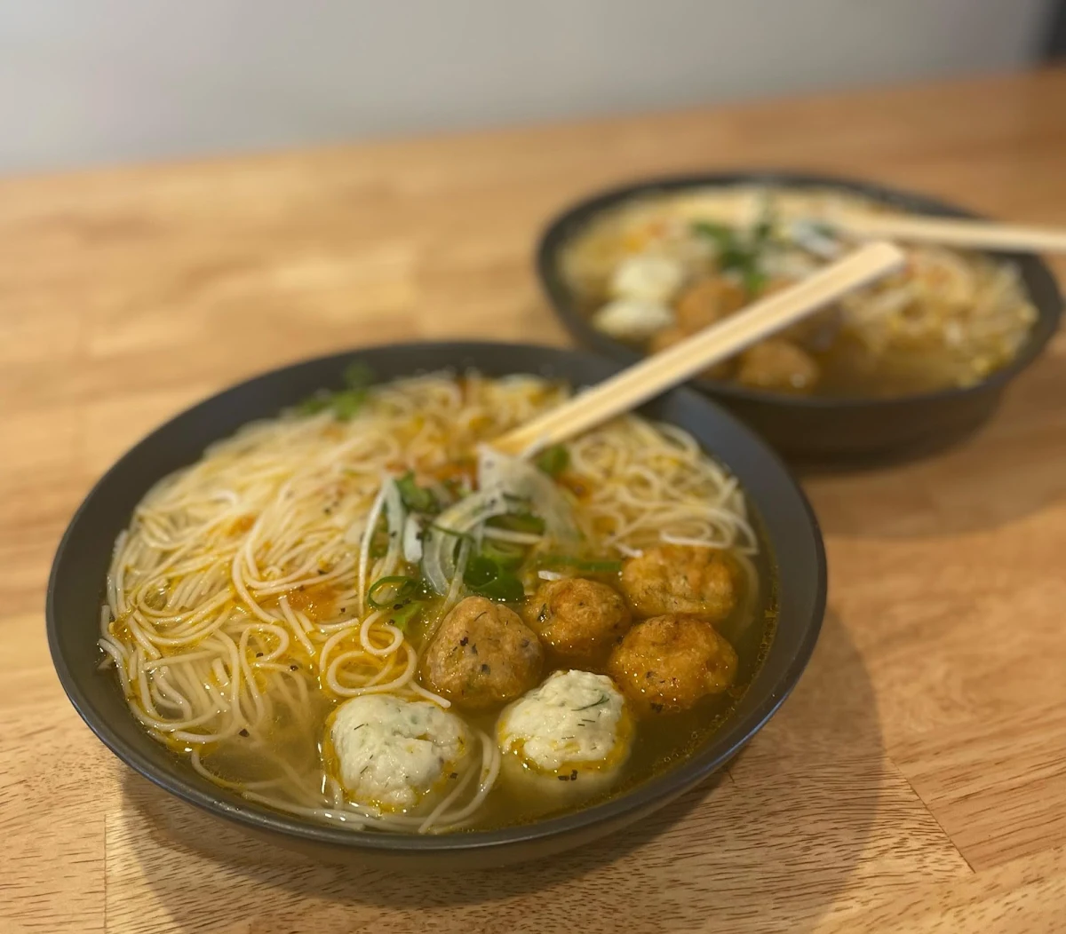 Fish Ball Noodle Soup