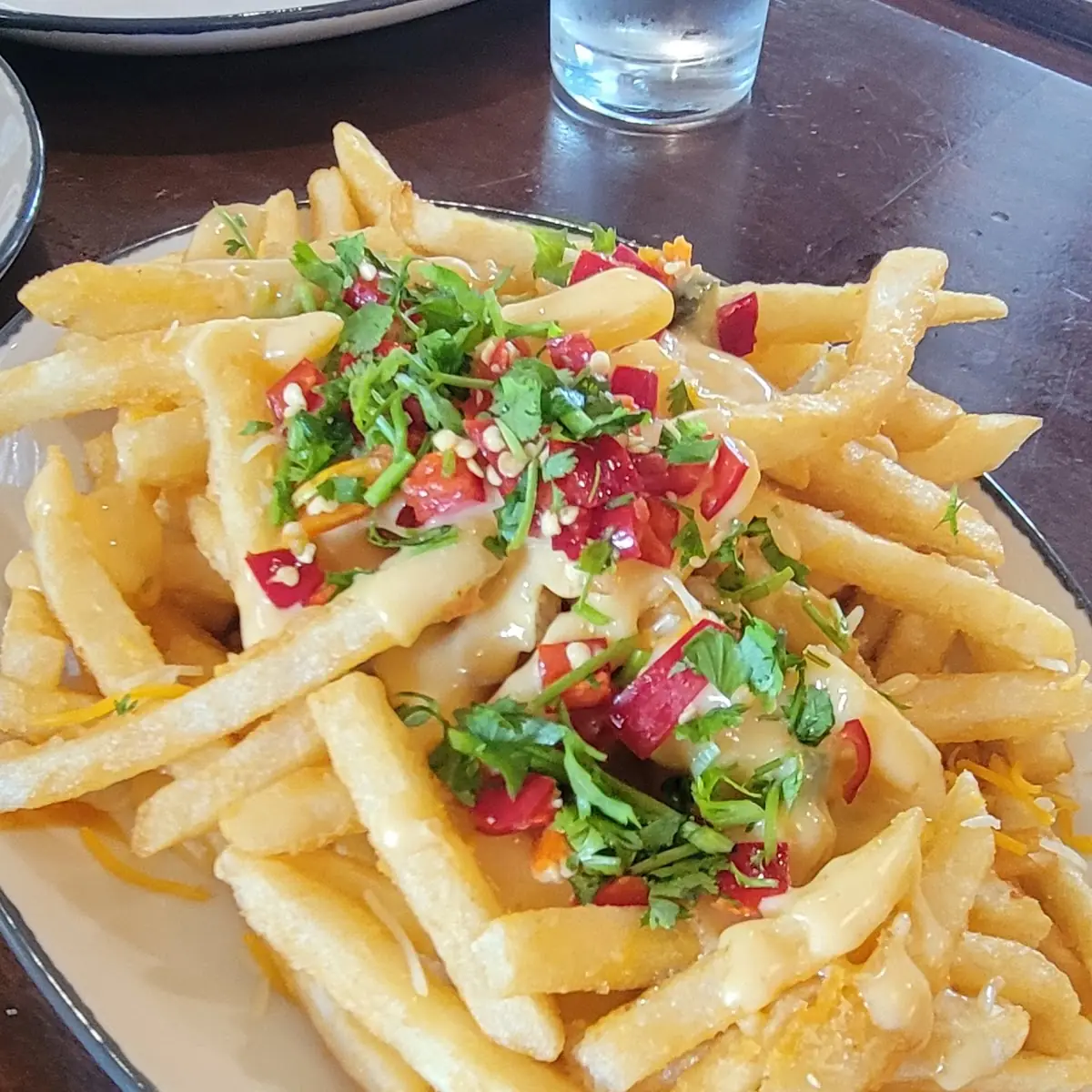 Green Chili Cheese Fries