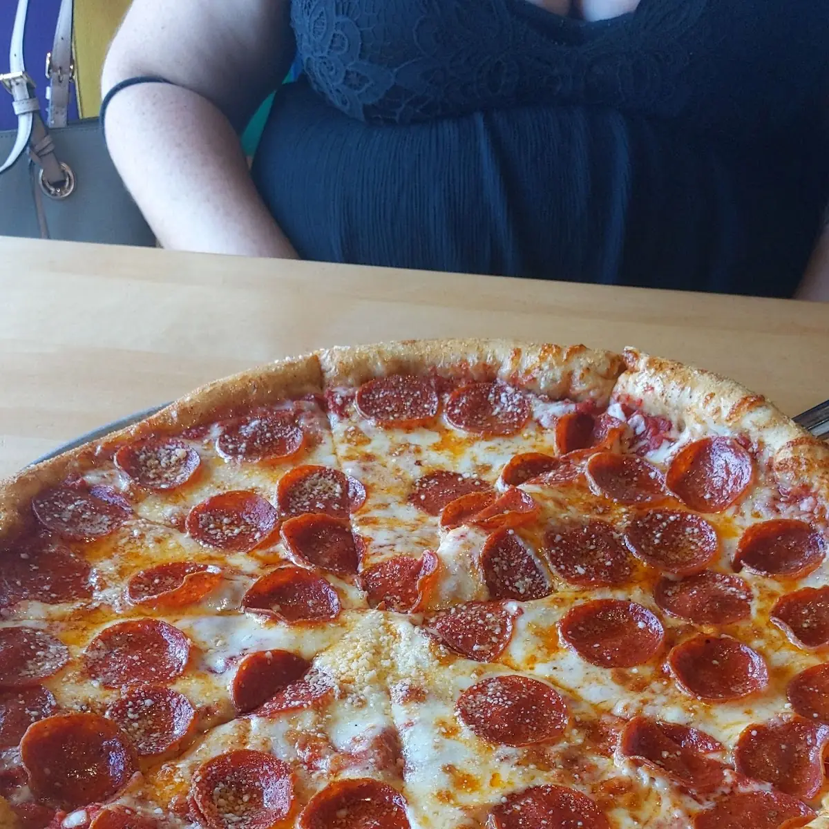Pepperoni Pizza and Cheese Pizza