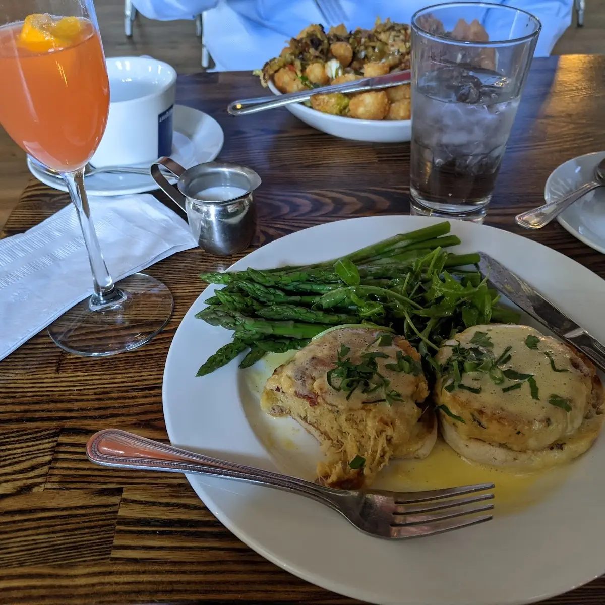 Crab Cake Easter Brunch Special