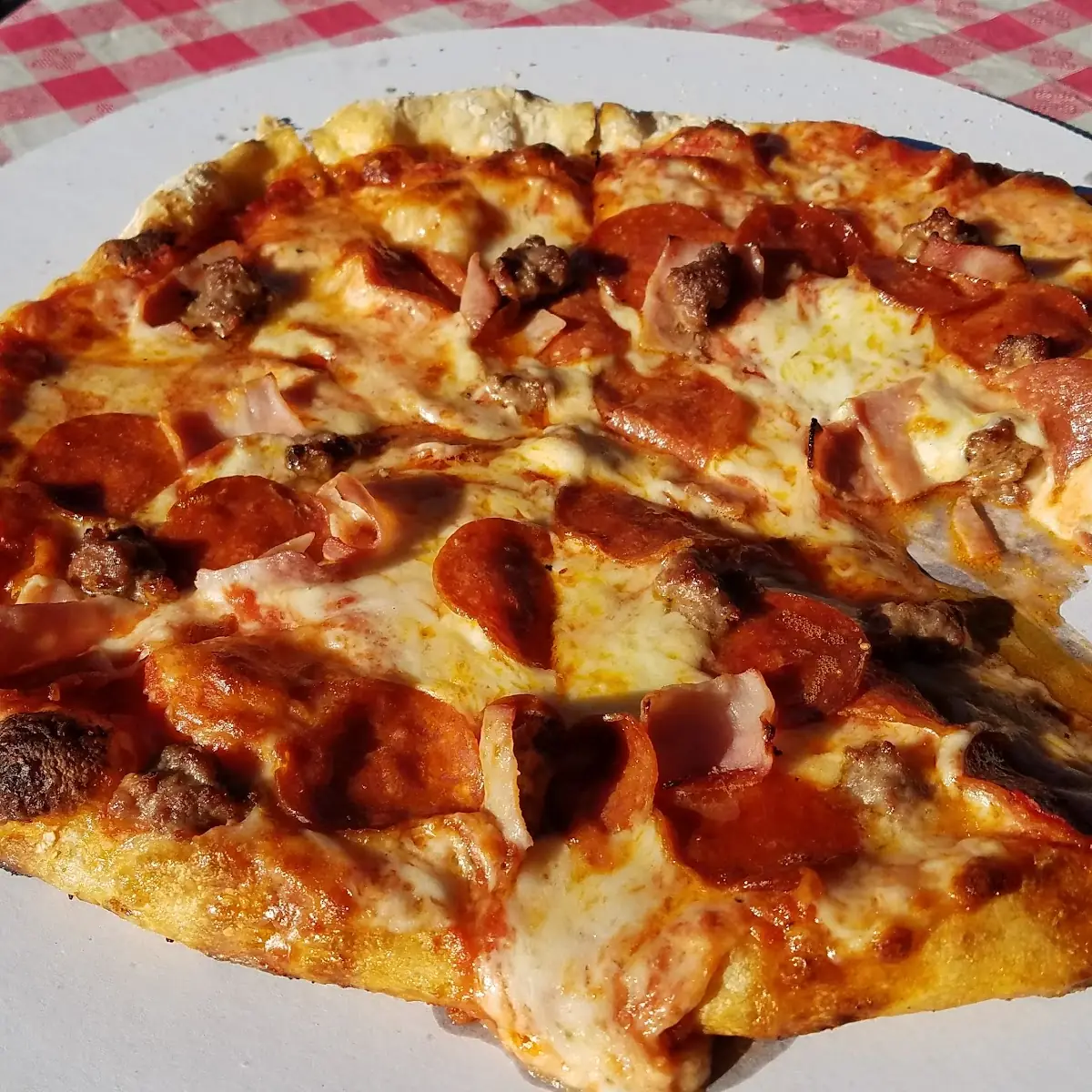 Pepperoni Sausage Pizza