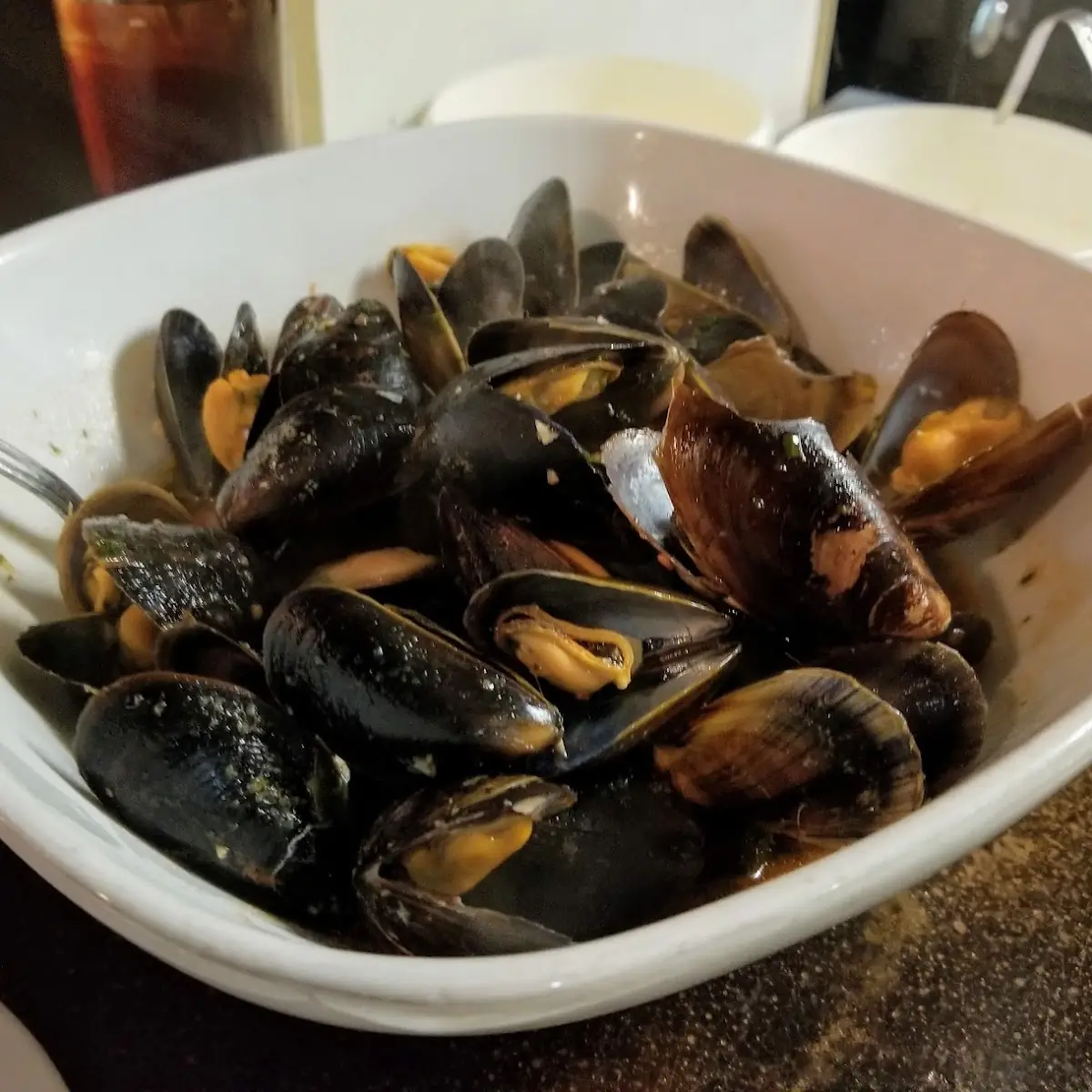 Cozze in White Sauce
