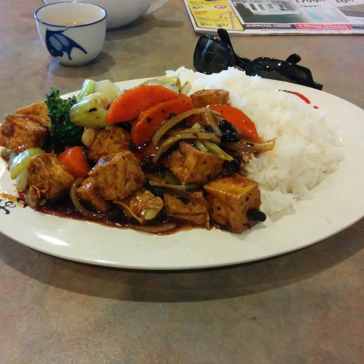 Tofu Black Bean