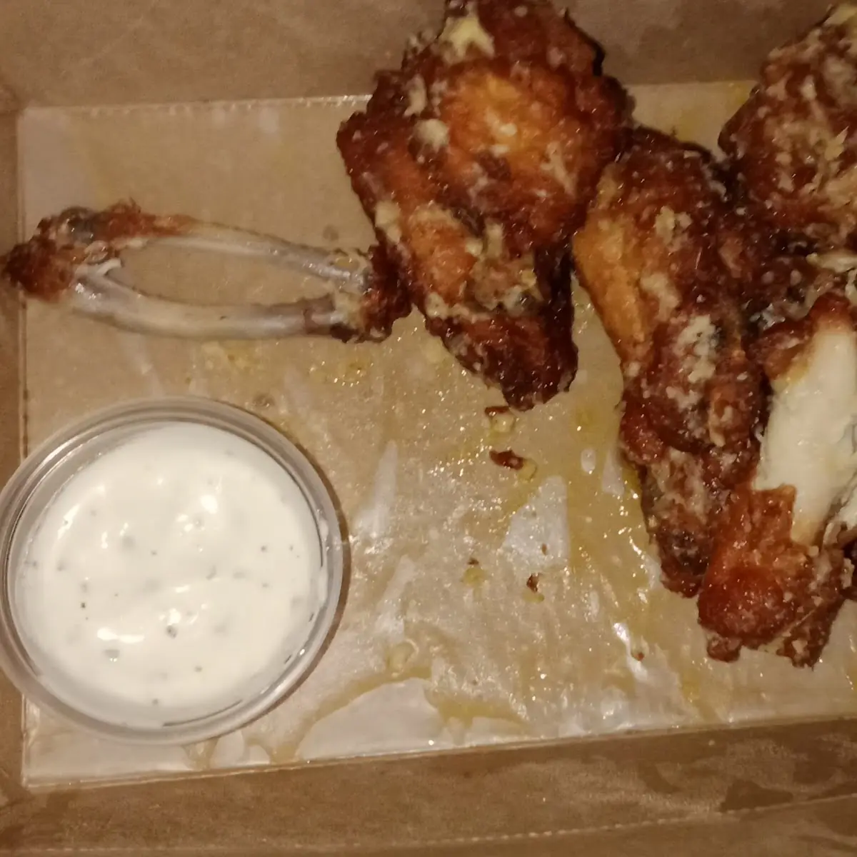 Garlic Parmesan Wings