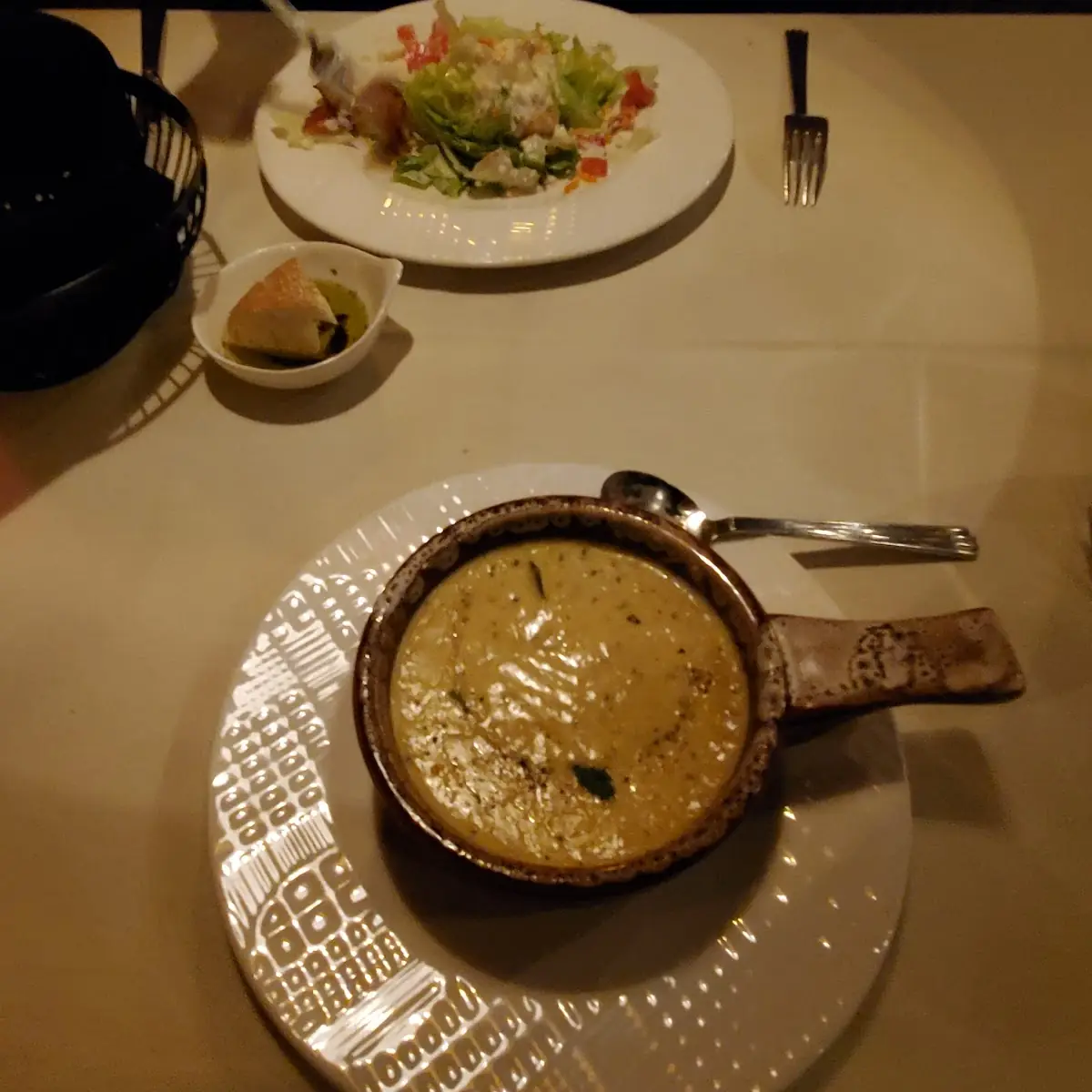 Wedge Salad Crab Bisque